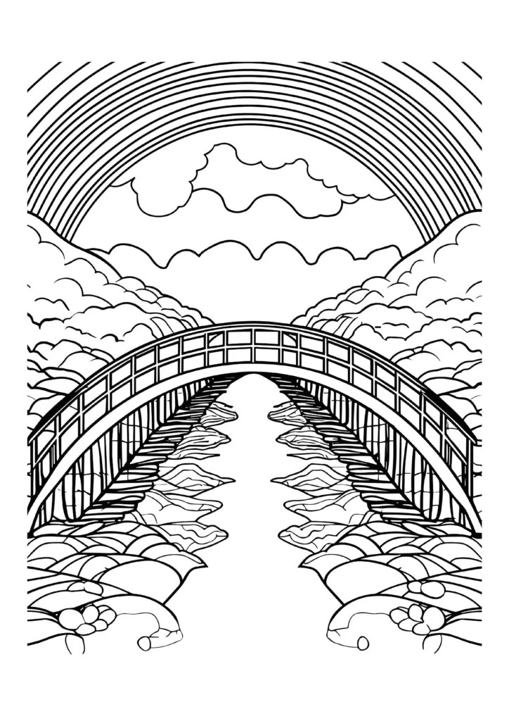 Lucky Rainbow Coloring Pages Let Your Imagination Shine!
