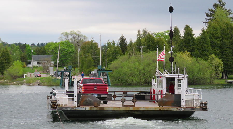 Ironton Ferry Charlevoix, Michigan