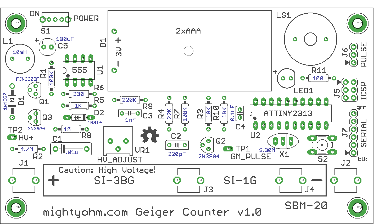 Improved Geiger Counter Assembly Instructions | MightyOhm