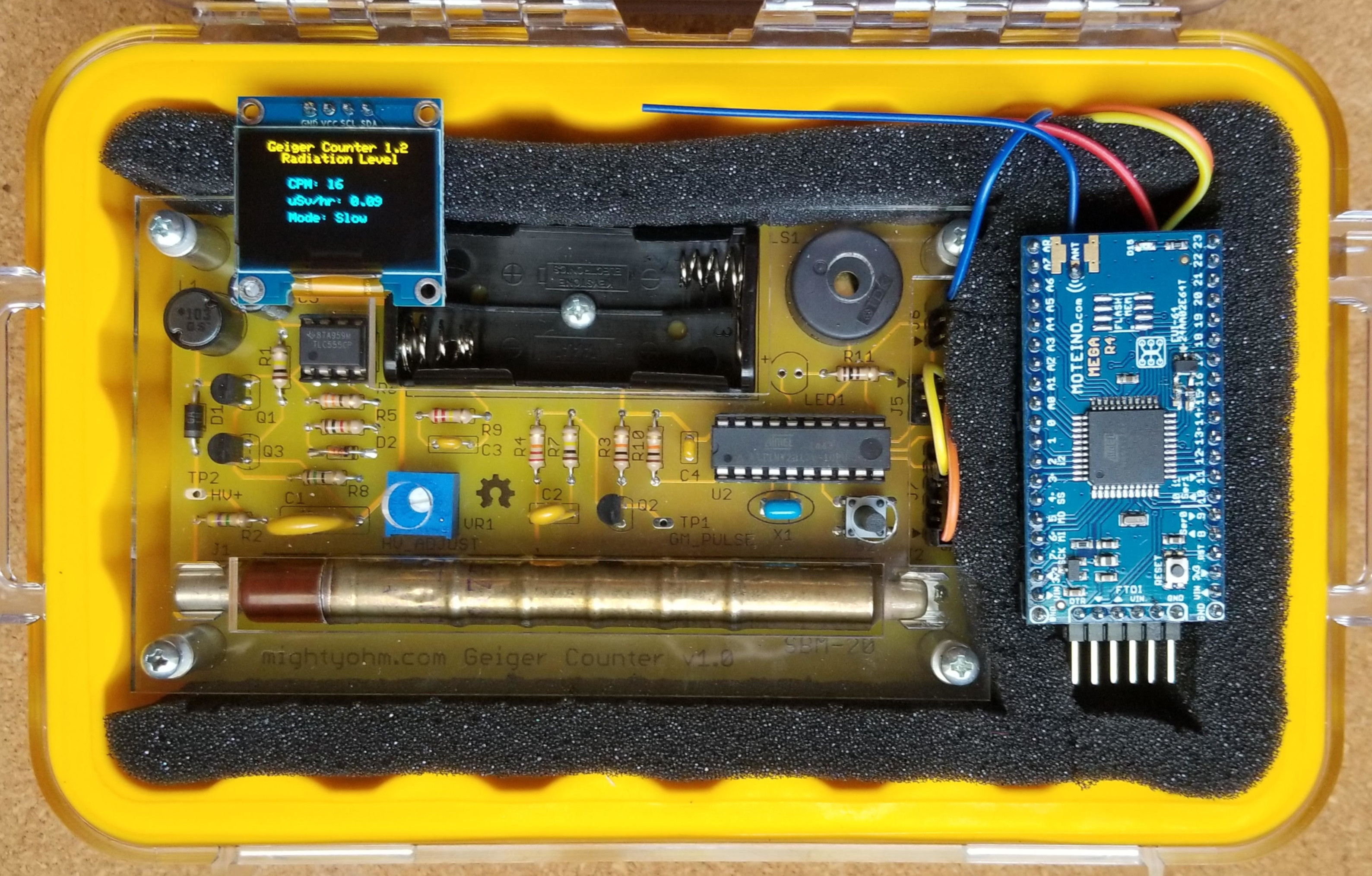 Kyle’s LoRaWANenabled Geiger Counter MightyOhm