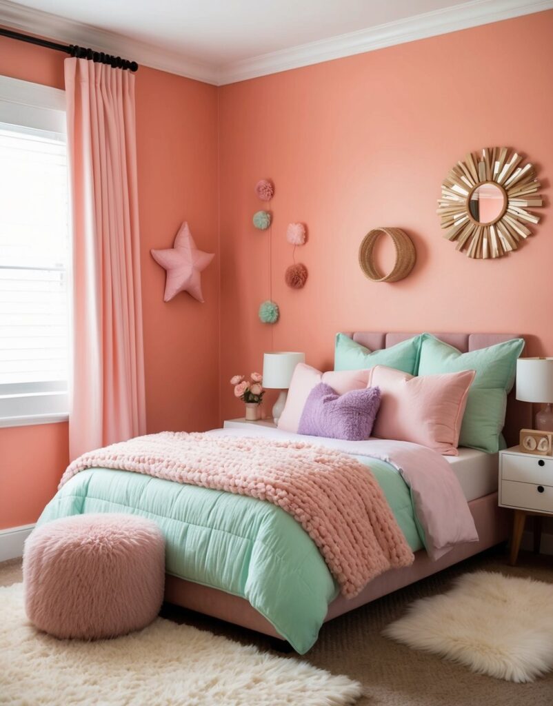 7 Best Paint Colors For Girl's Room Create a Dreamy Space