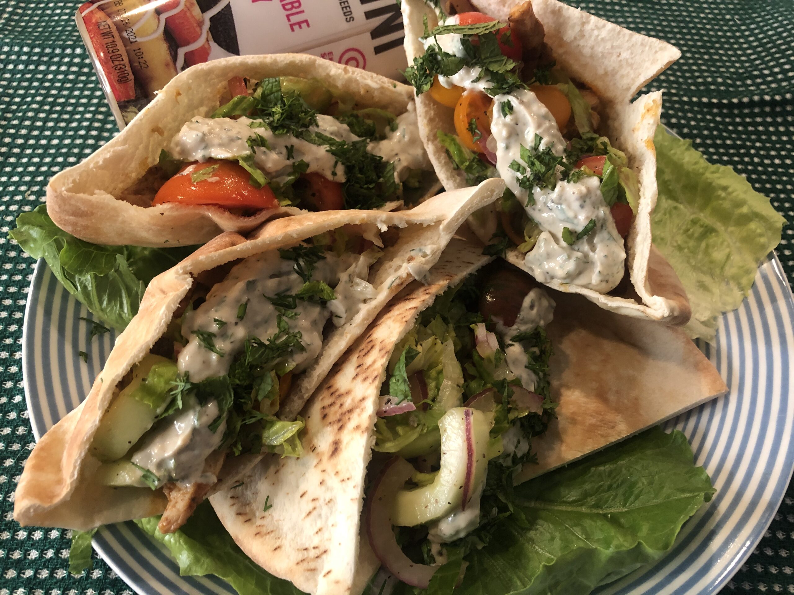 Shawarma Chicken with Tahini Yogurt Sauce Mighty Sesame