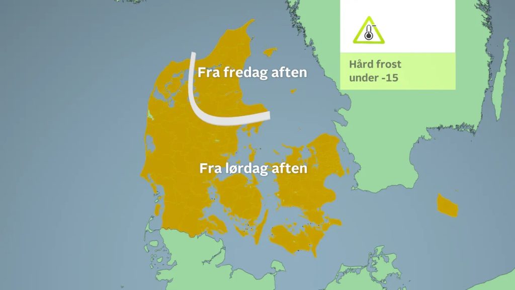 TV 2 Vejret varsler sibirisk kulde i Aarhus (2024)