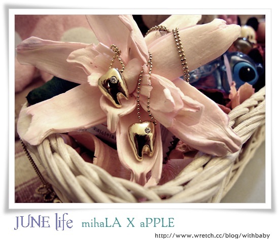 穿搭》超可愛牙齒姐妹鍊♥