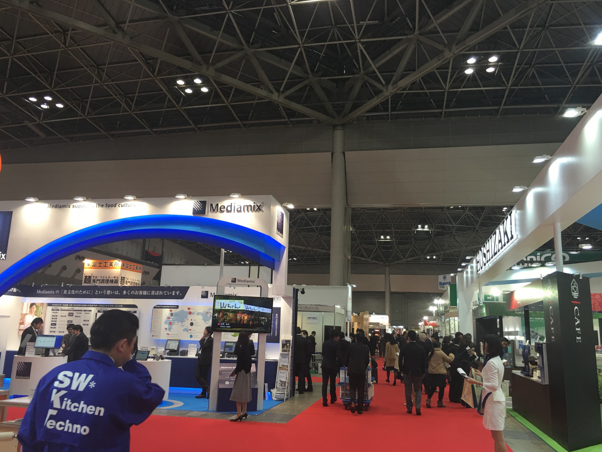 東京ビックサイトで、国際ホテル・レストラン・ショー みほるん♪滞在記