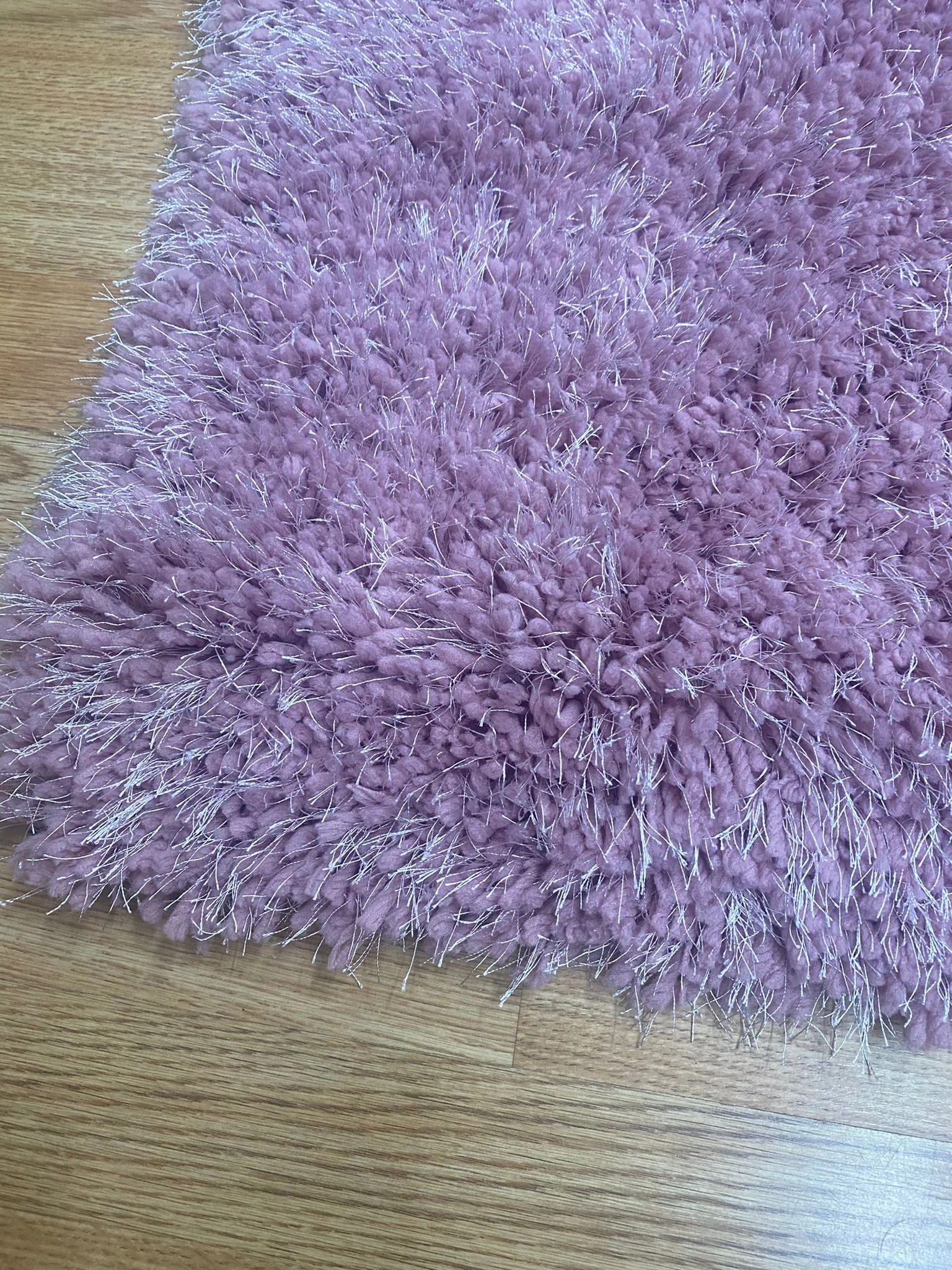 Harlow Shaggy Pink Rug 140x200 Mi Home UK