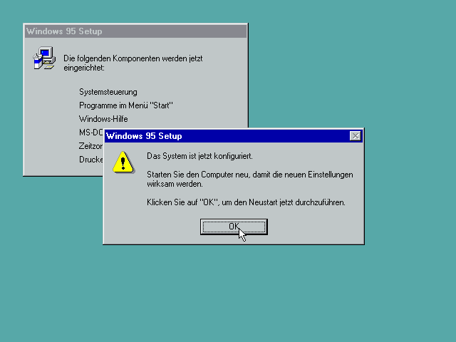 Windows 95 in Virtualbox installieren Website von Michael Krause