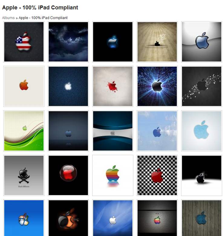 4 sites met wallpapers voor je iPad