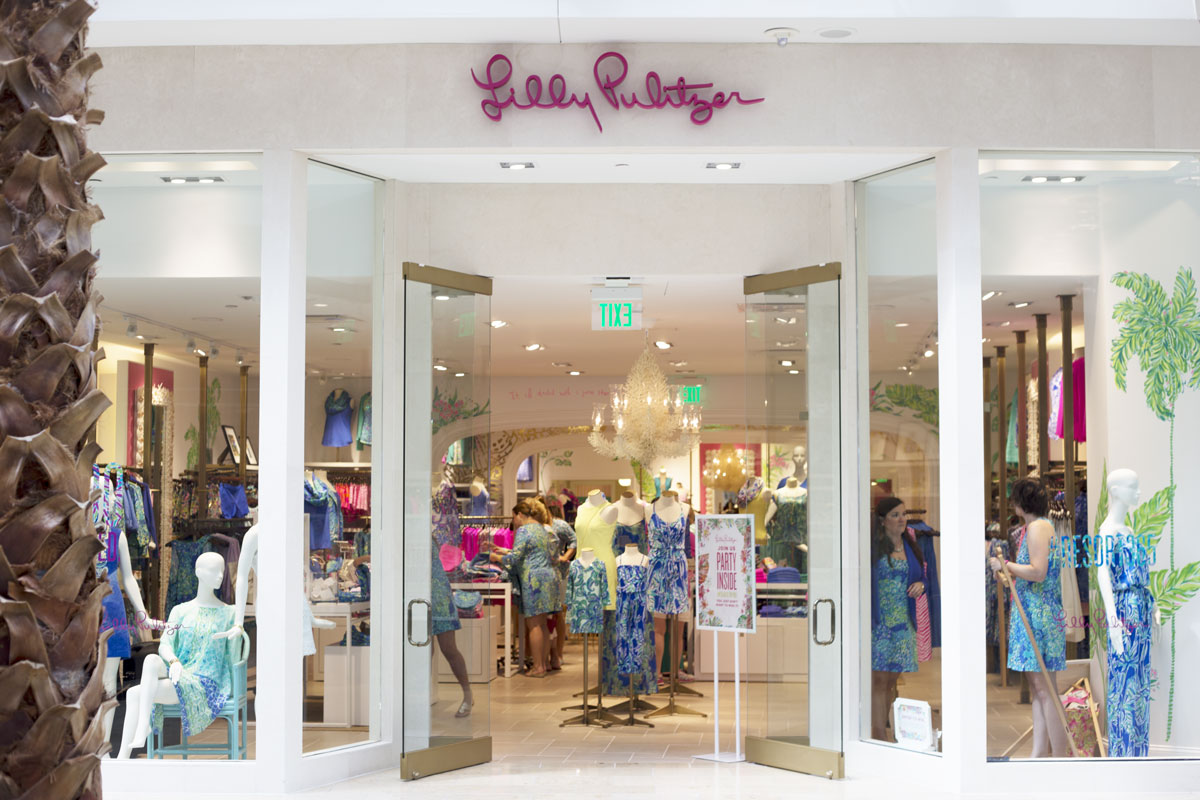 lilly pulitzer store opening {orlando} Mikaela J