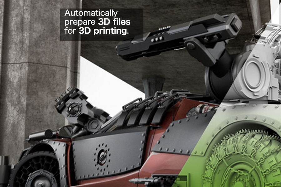 3Dデータのエラーが簡単に修正できるMakeprintableが3DHubsと連携 サイトから直接プリントできるように | 3Dデータ作成