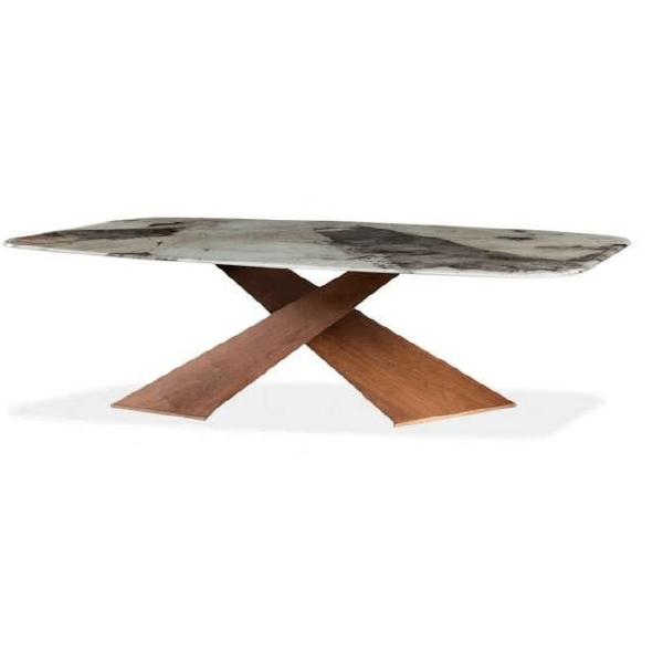 Xavier dining table Mikaza Meubles modernes Montreal Modern furniture