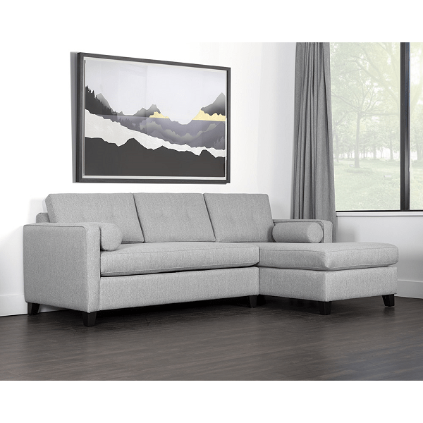Lautner sofa chaise bed Mikaza Meubles modernes Montreal Modern