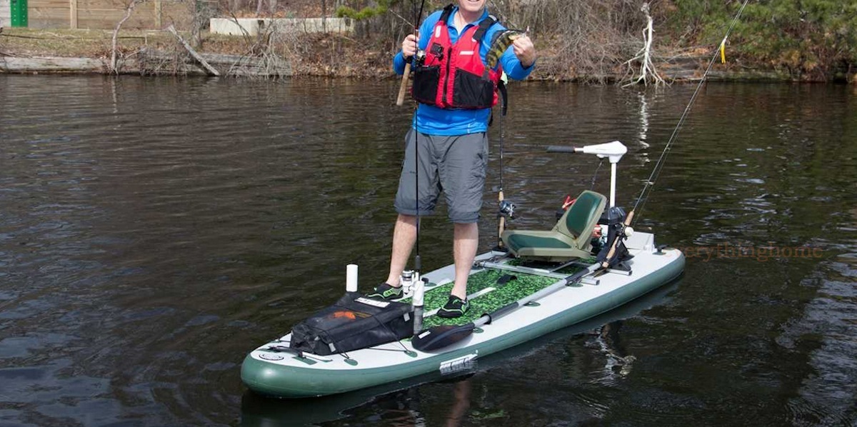 Sea Eagle FS126 Sup Swivel Seat Fishing Rig Package Inflatable