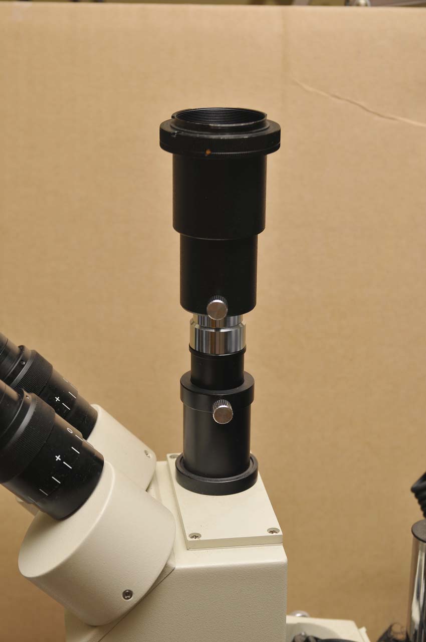 Trinocular Microscope to DSLR Interface