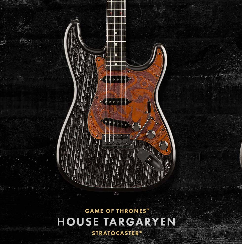 The Fender x Game of Thrones Guitars Mike Duffy Managing Editor