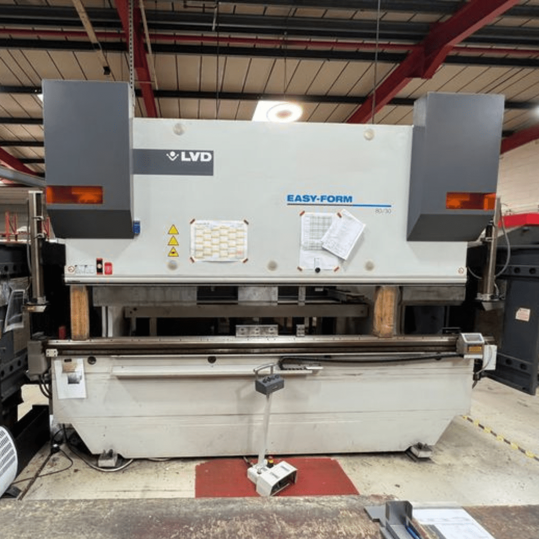 Used LVD Easyform 80Ton x 3m Press Brake for Sale in the UK