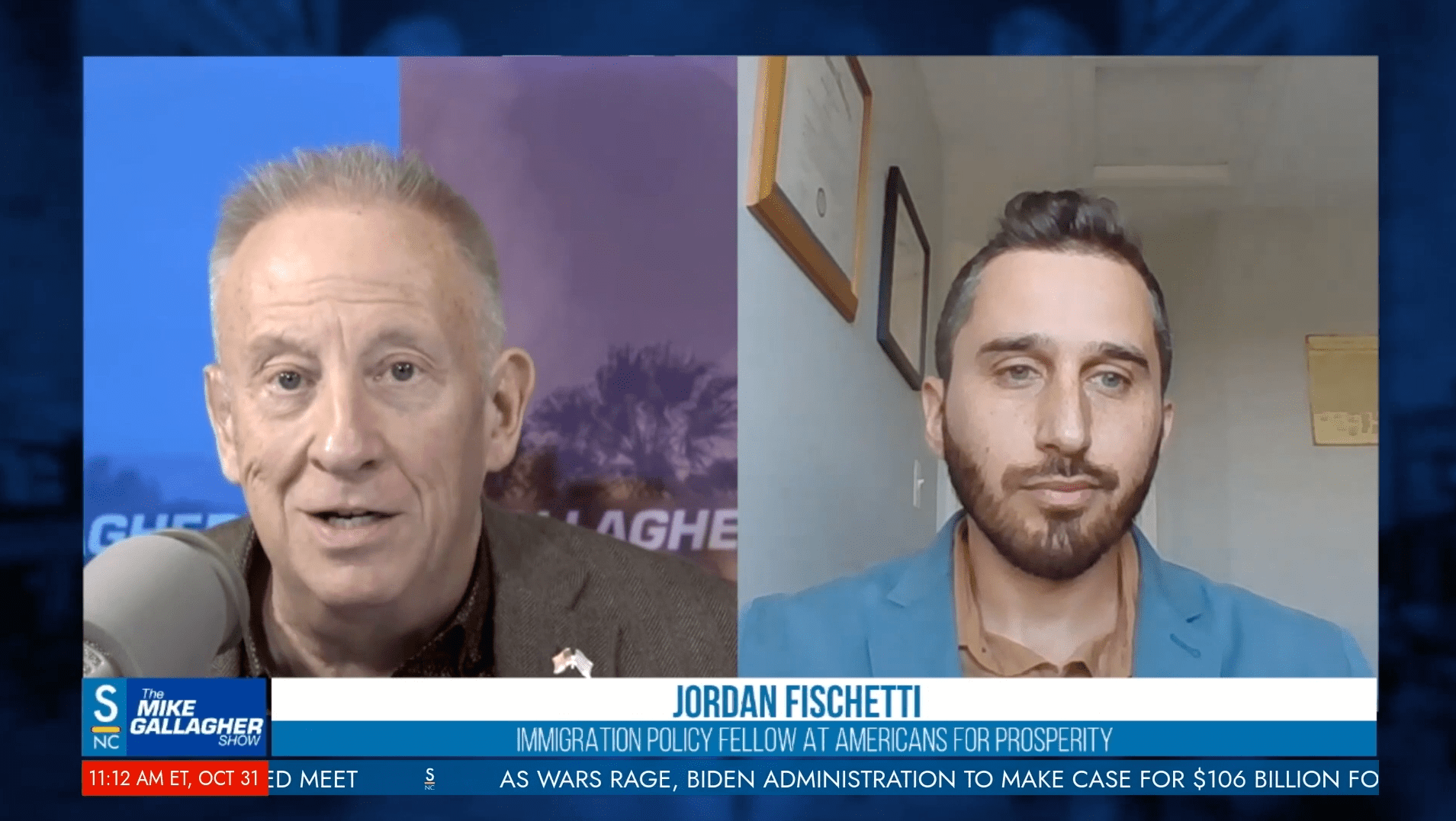 Jordan Fischetti from AFP Joins Mike To Talk About Illegal border
