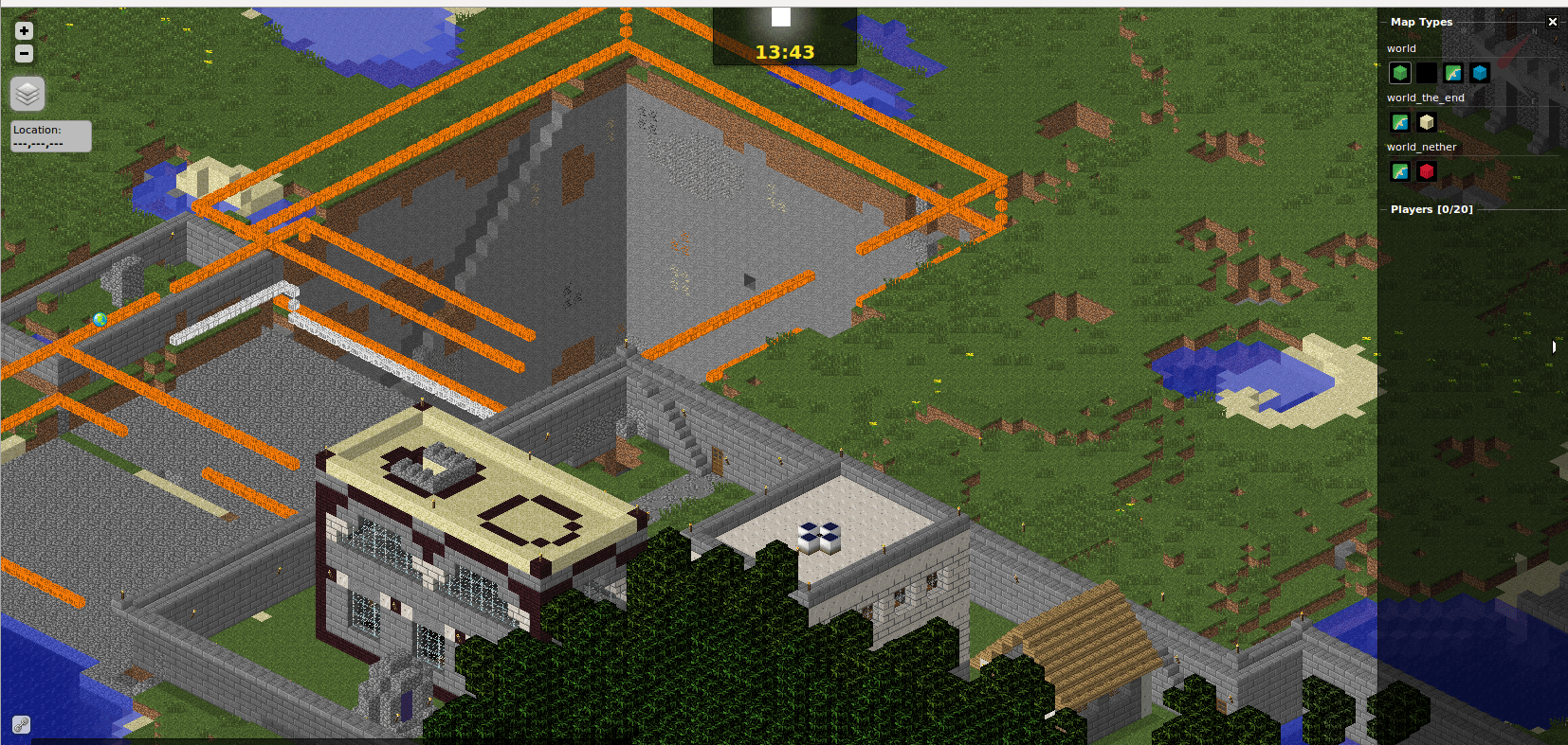 Dynmap dynamic web maps for SMP WIP Mods Minecraft