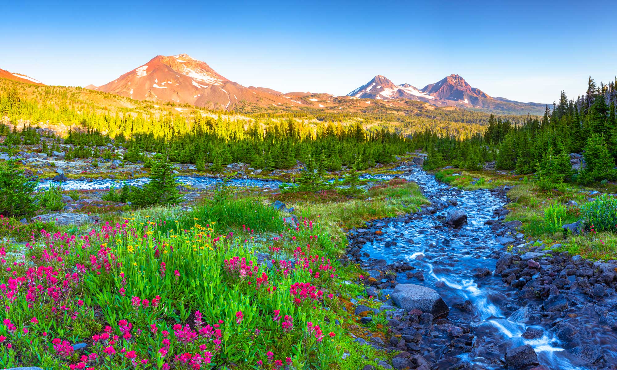 Oregon Three Sisters Photo Mike Putnam Photography