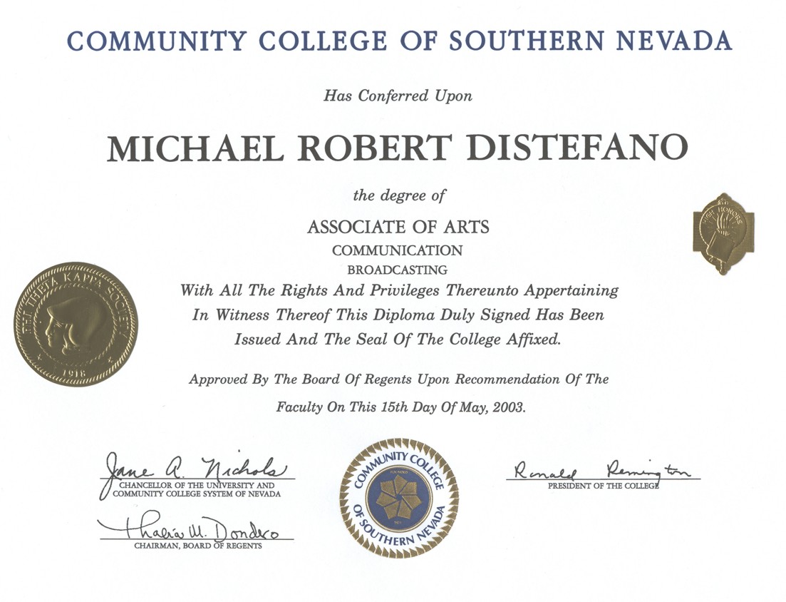 Associates Degree Associates Degree In Liberal Arts