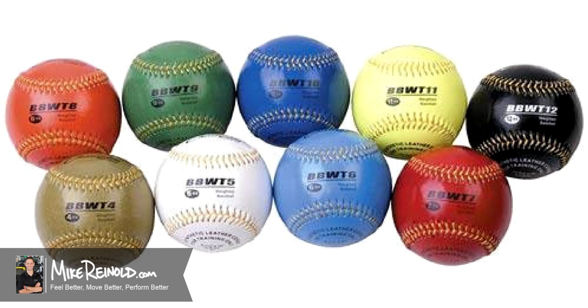 6Week Weighted Ball Training Program on Baseball Pitchers