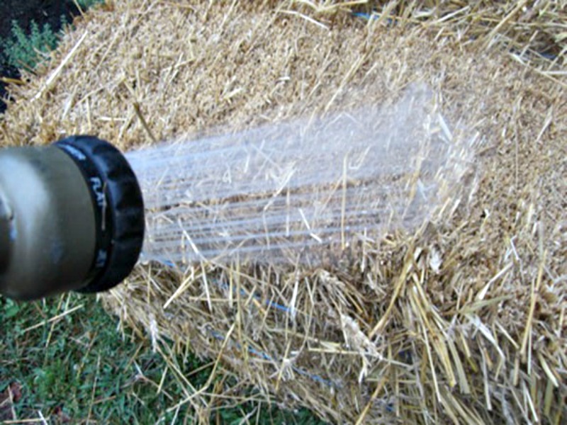 DIY Straw Bale Gardening