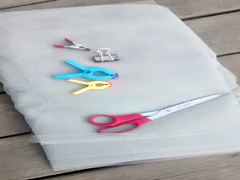 DIY Fruit Tree Netting