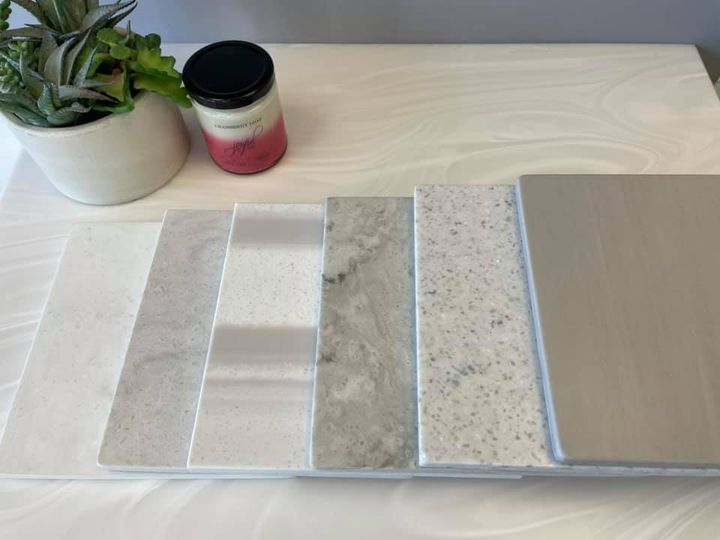CORIAN Solid Surface Quality countertop installation MIKE'S