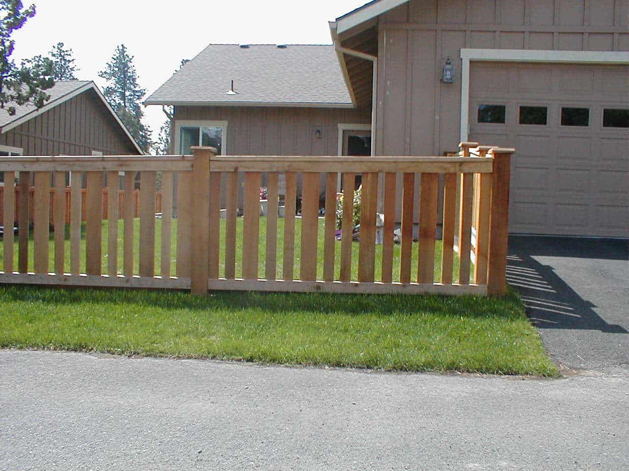 Picket Wood Fencing Mike's Fence