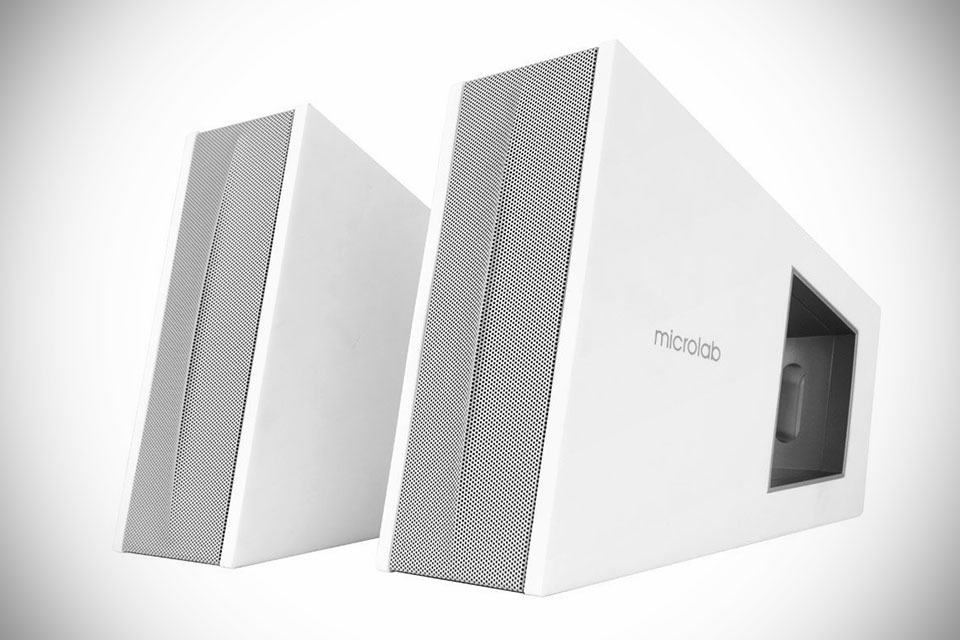 Microlab FC10 Triangle Speaker System MIKESHOUTS