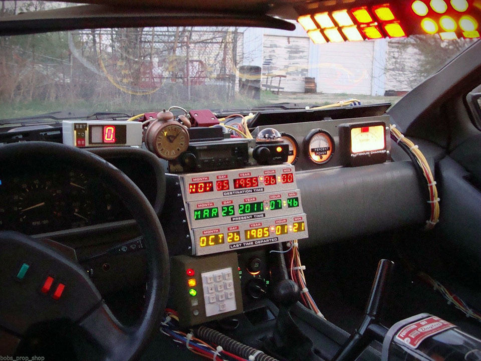 For 30,000, You Can Turn Your DeLorean Into A Time Machine From Back