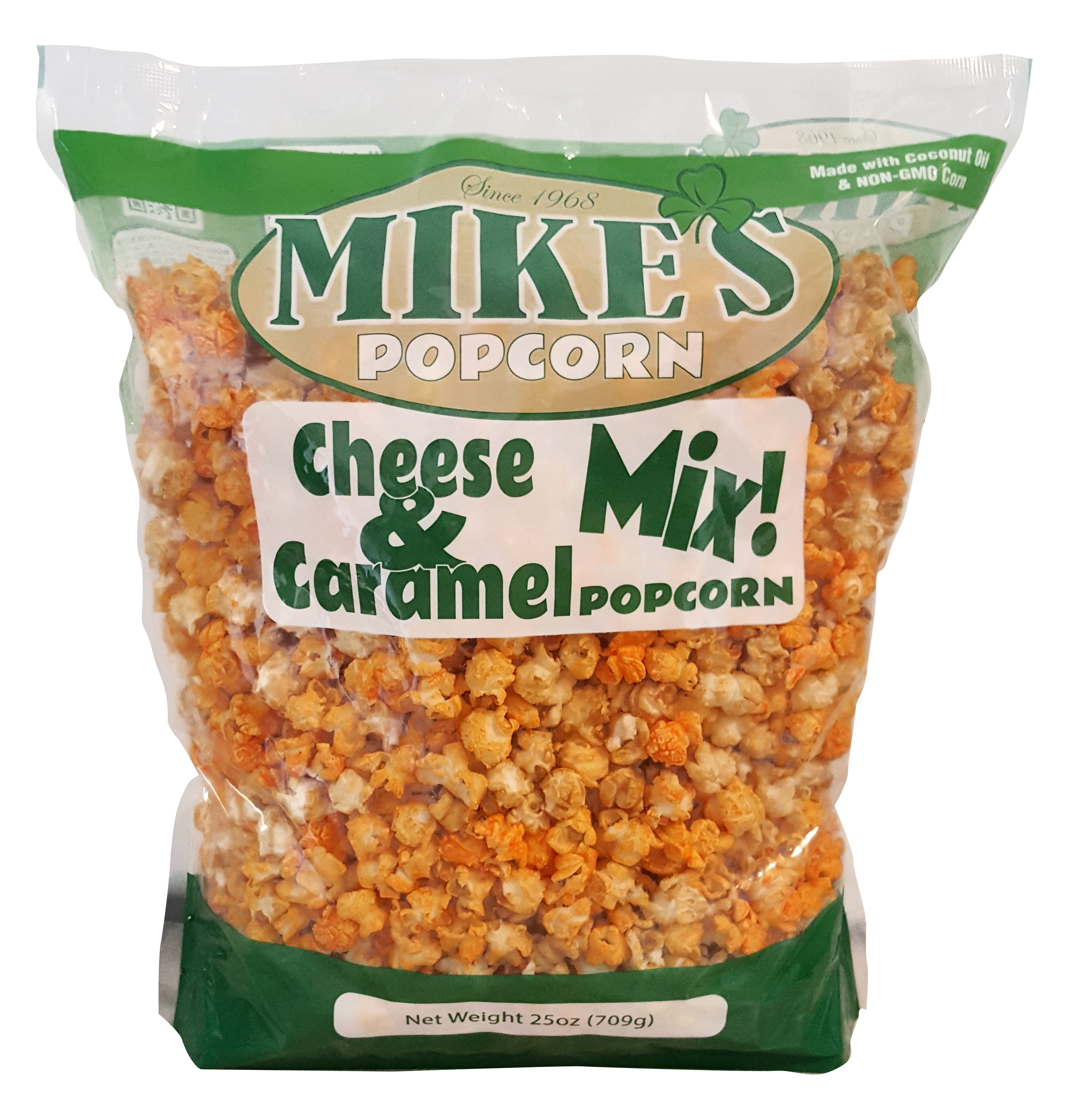 Cheese & Caramel Mix, 25oz Mike's Popcorn