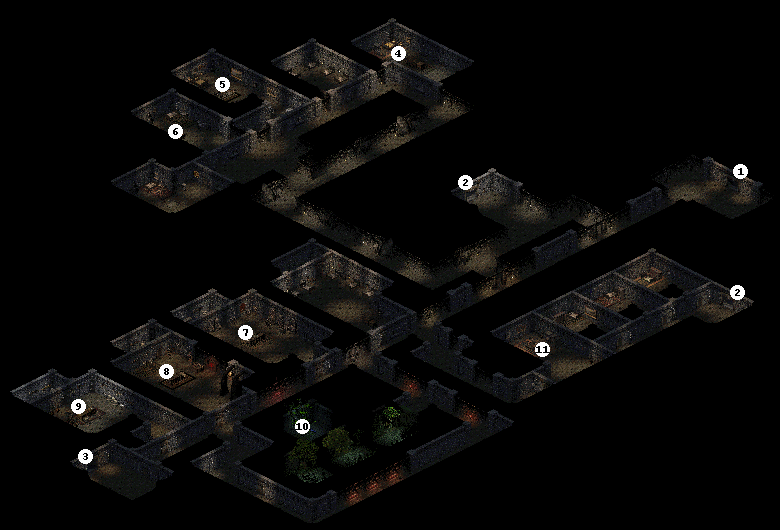 Mike's RPG Center Arcanum Maps Wheel Clan Town