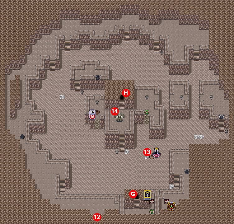 Mike's RPG Center Mystic Quest Maps Focus Tower