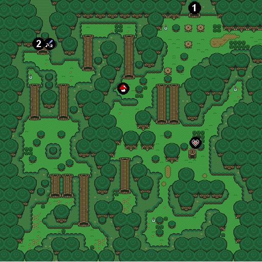 Mike's RPG Center Zelda A Link to the Past Maps Light World