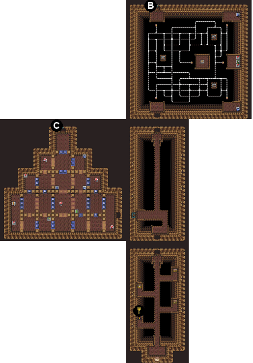 Mike's RPG Center Zelda A Link to the Past Maps Turtle Rock