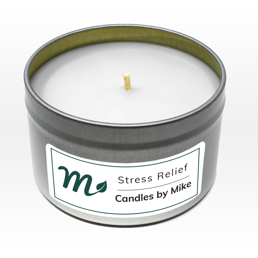 Stress Relief Candle For Sale Mike's Extraordinary Soap