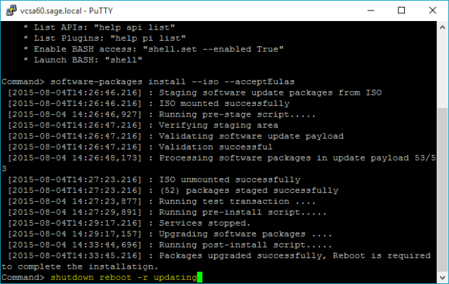 How to upgrade vCenter server appliance Mike Tabor
