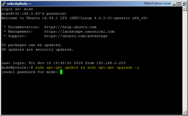 Use PiHole to block ads on all devices in your network Mike Tabor