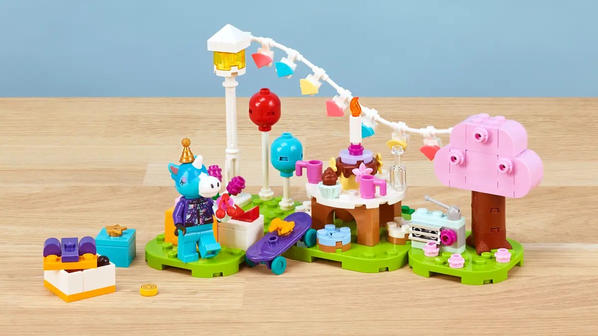 Julian’s Birthday Party (77046) LEGO Animal Crossing Miketendo64