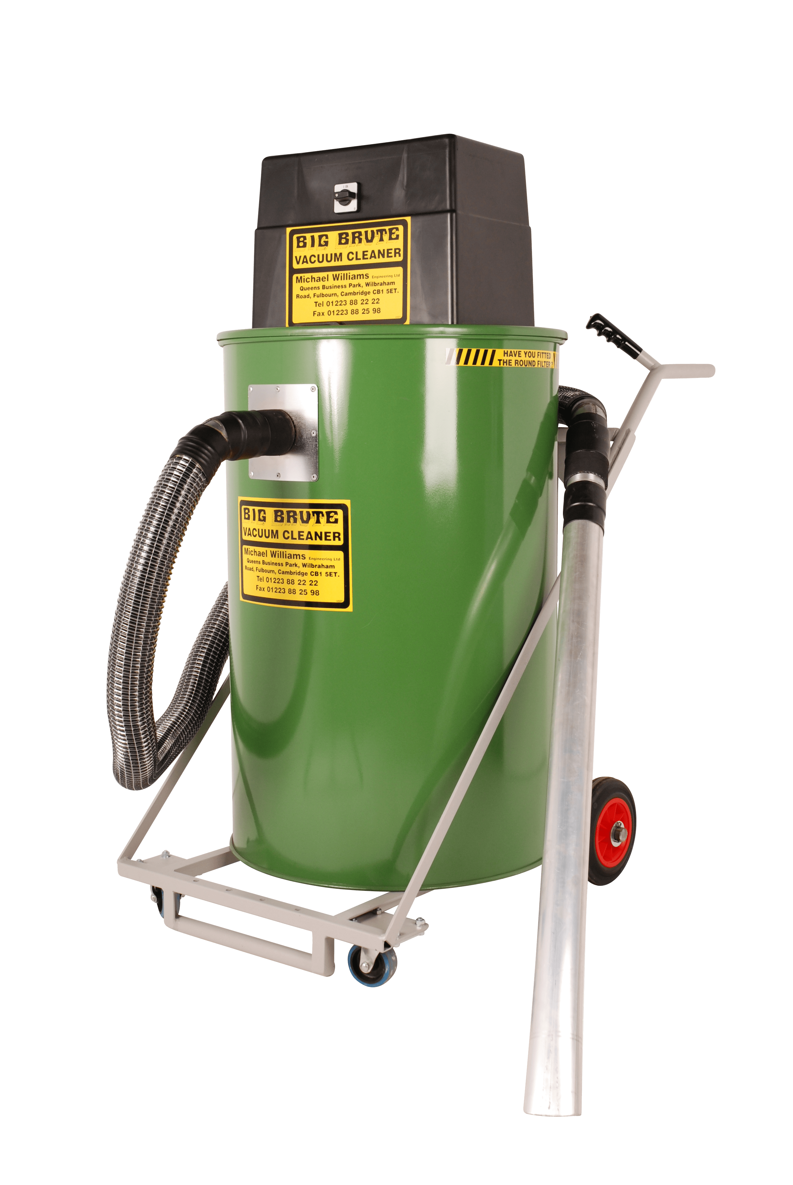 Recycling Plant Cleans up with a Big Brute Popular Industrial Vacuum