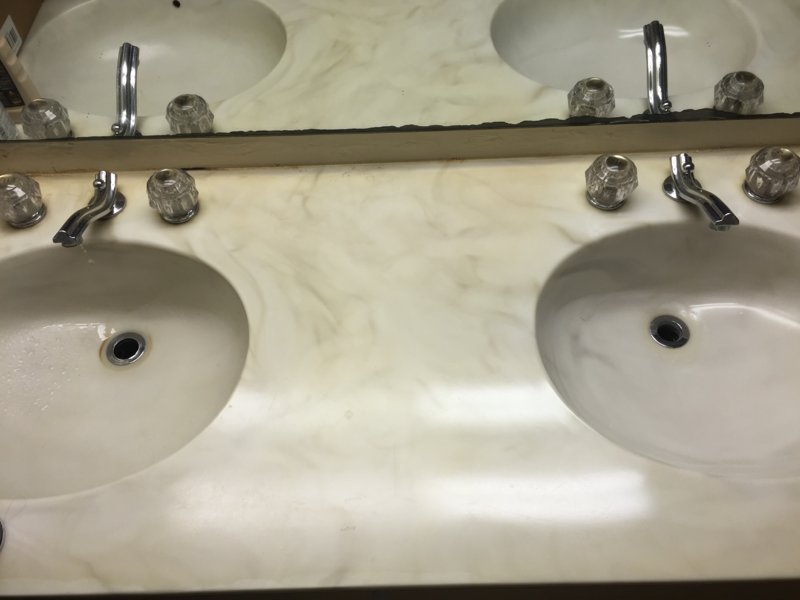 Polishing "cultured marble" Mikey's Board