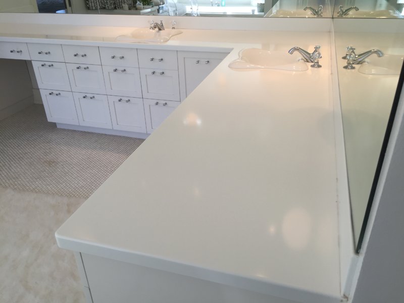 Polishing "cultured marble" Mikey's Board