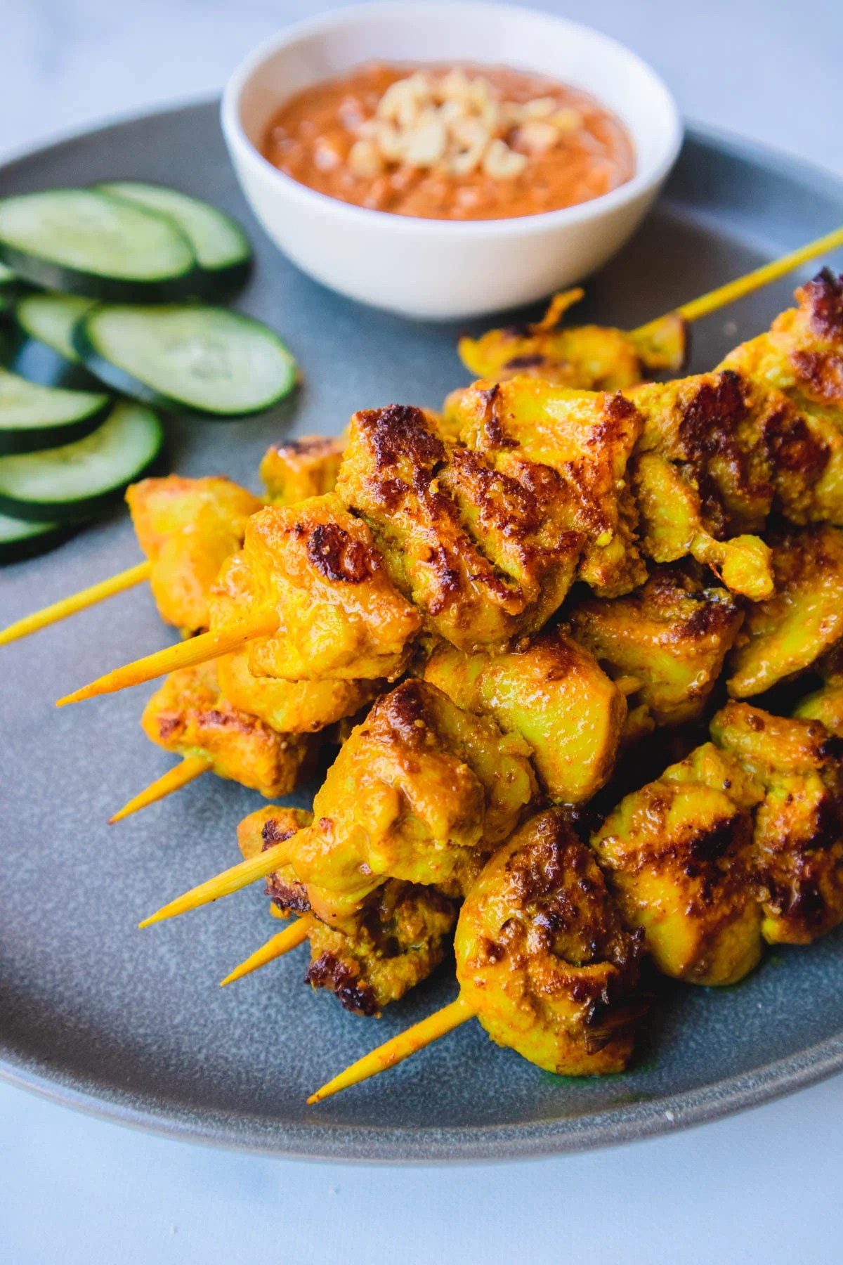 Easy Chicken Satay Recipe Mikha Eats
