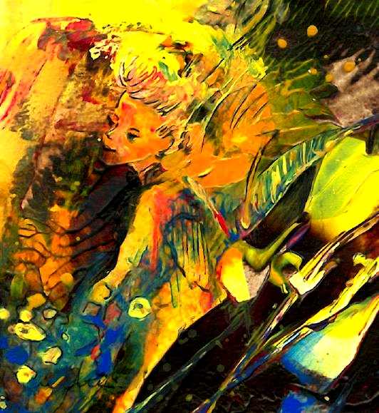 Abstractions et Impressions tableaux par Miki de Goodaboom