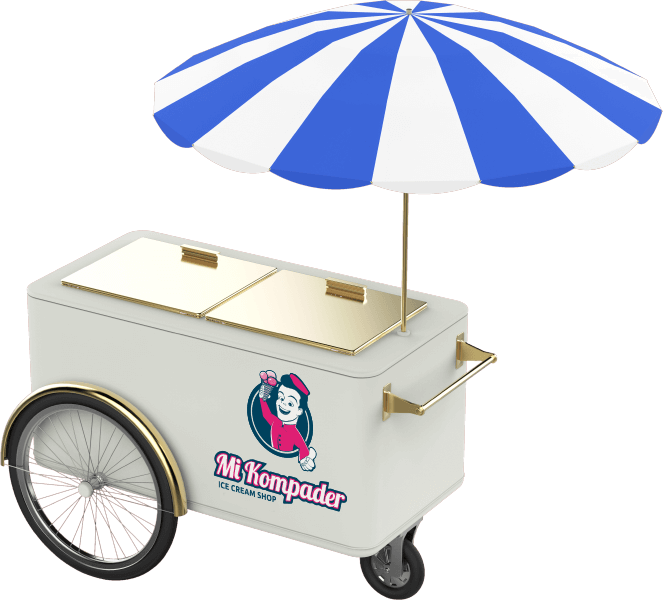 Ice Cream carts Mi Kompader