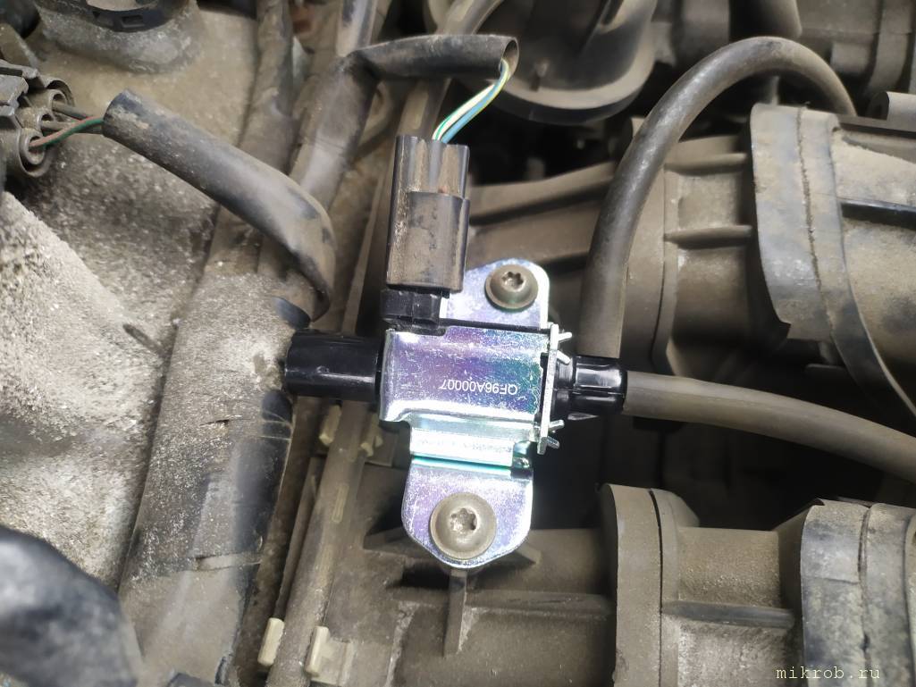 Ошибка P0661, замена клапана - Клуб любителей микроавтобусов и минивэнов