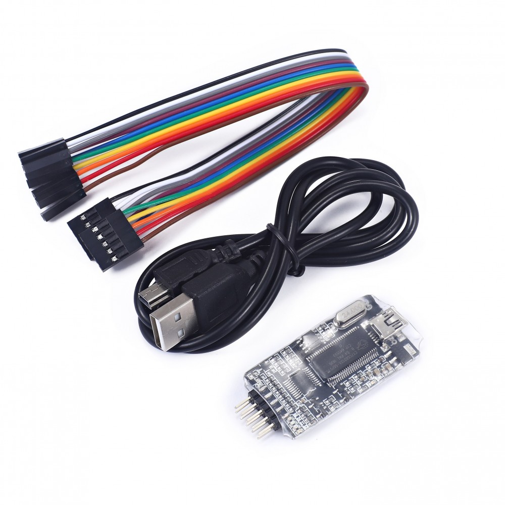 USB Logic Analyzer 24MHz 8 Channel 24M/s Logic Analyzer Debugger ARM