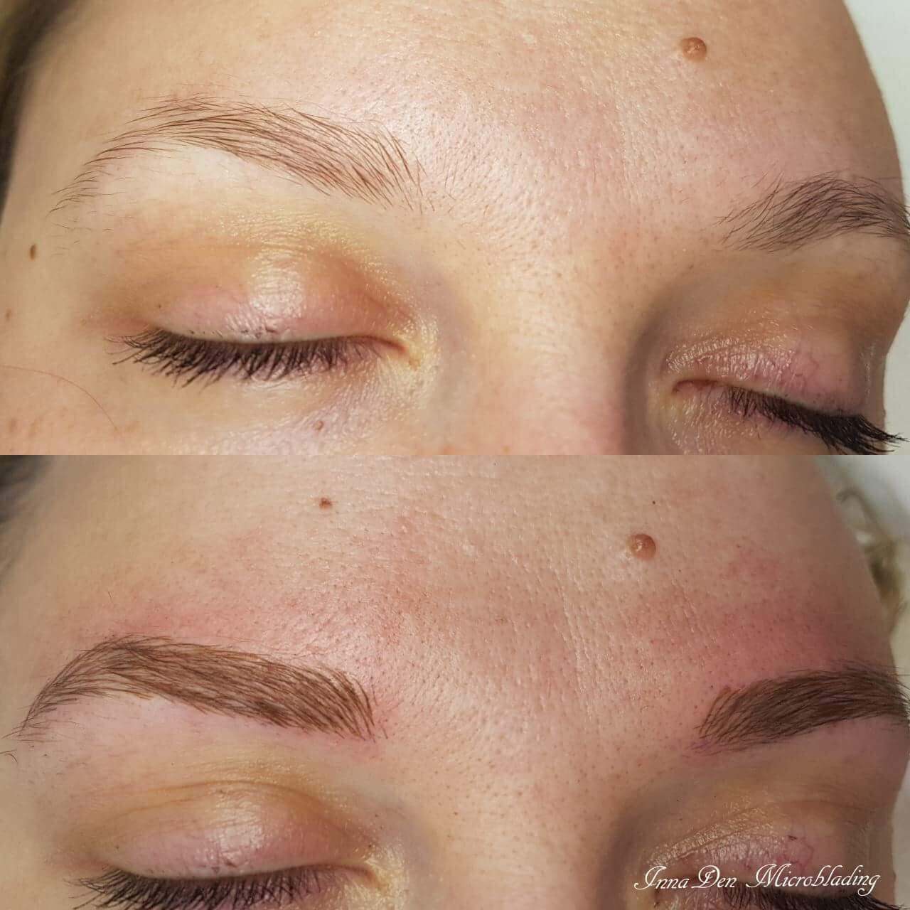 Microblading 6D Eyebrows Permanent Make Up at Milada Salon Montreal