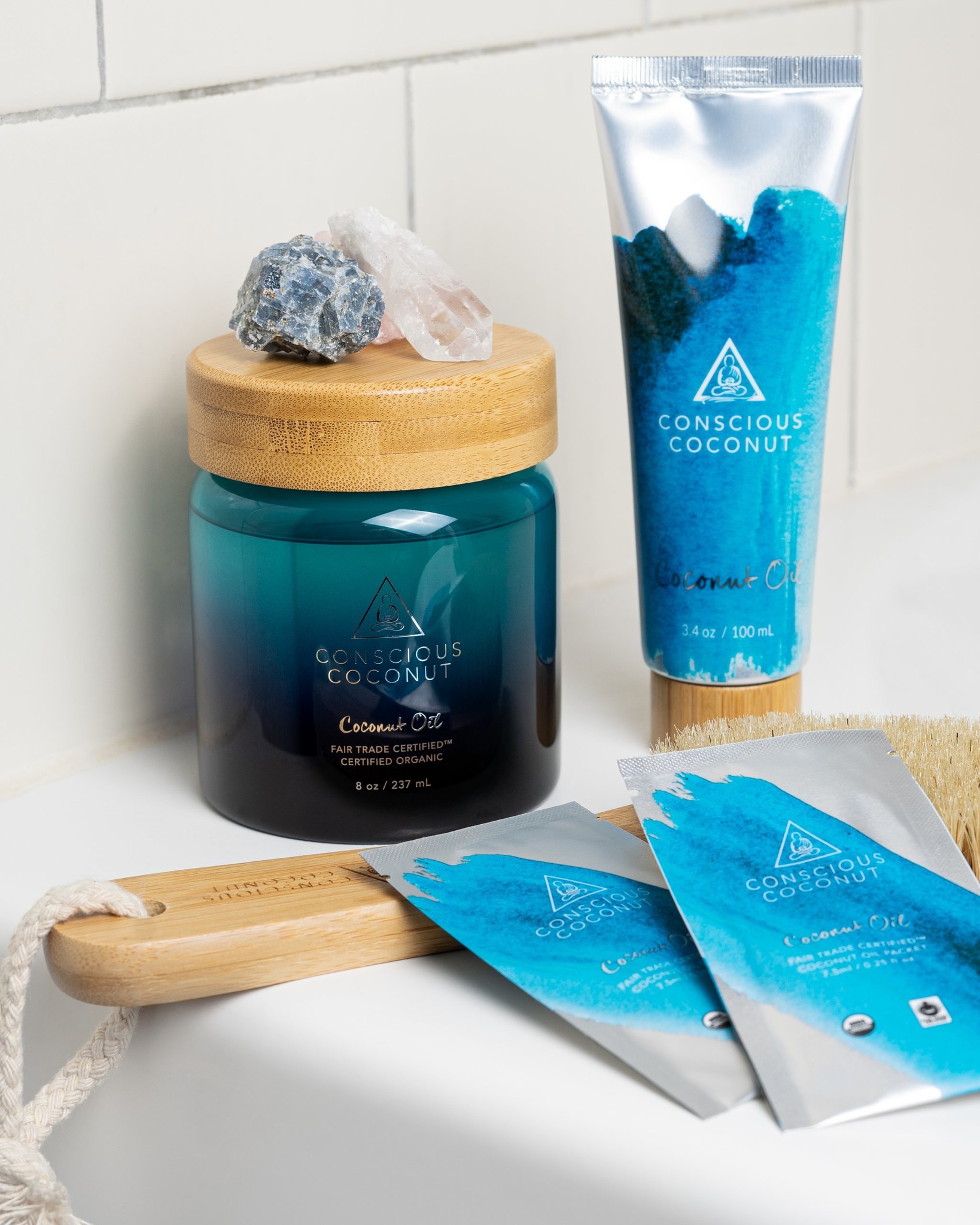 Conscious Coconut Oil products now available at Milagro! Milagro Salon & Spa